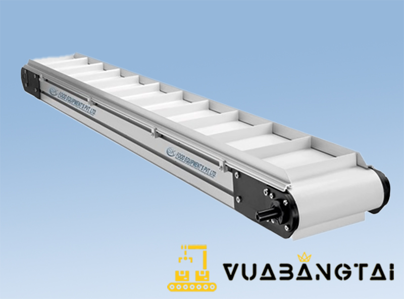 Băng tải PU dán gân