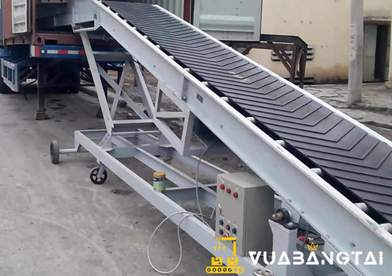 Băng tải cao su gân V