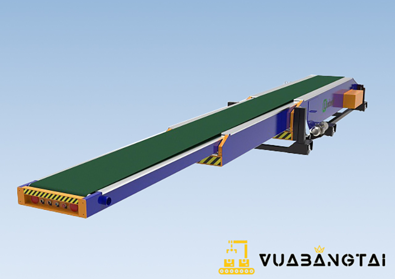 Băng tải co rút nâng hạ