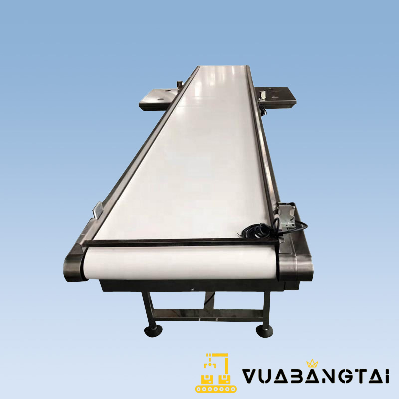 Băng tải PVC trắng
