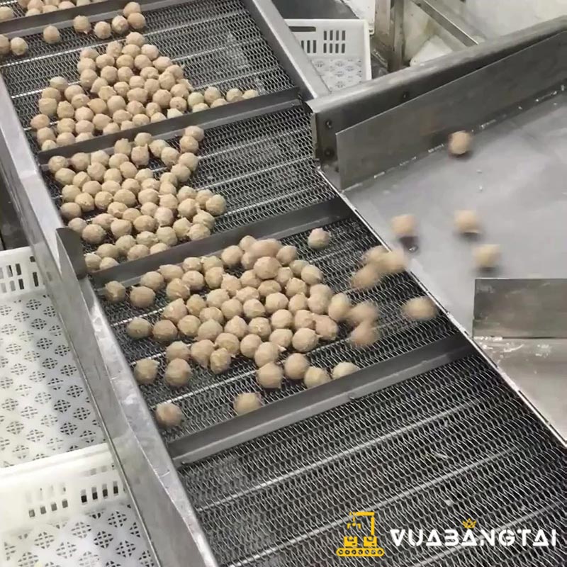 Ứng dụng băng tải lưới