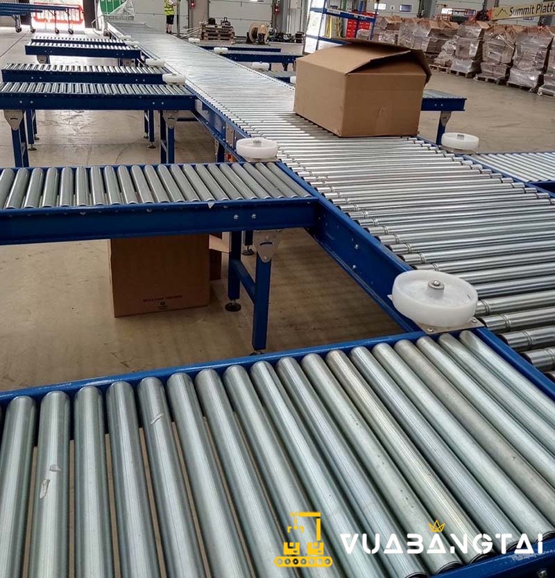Ứng dụng băng tải con lăn