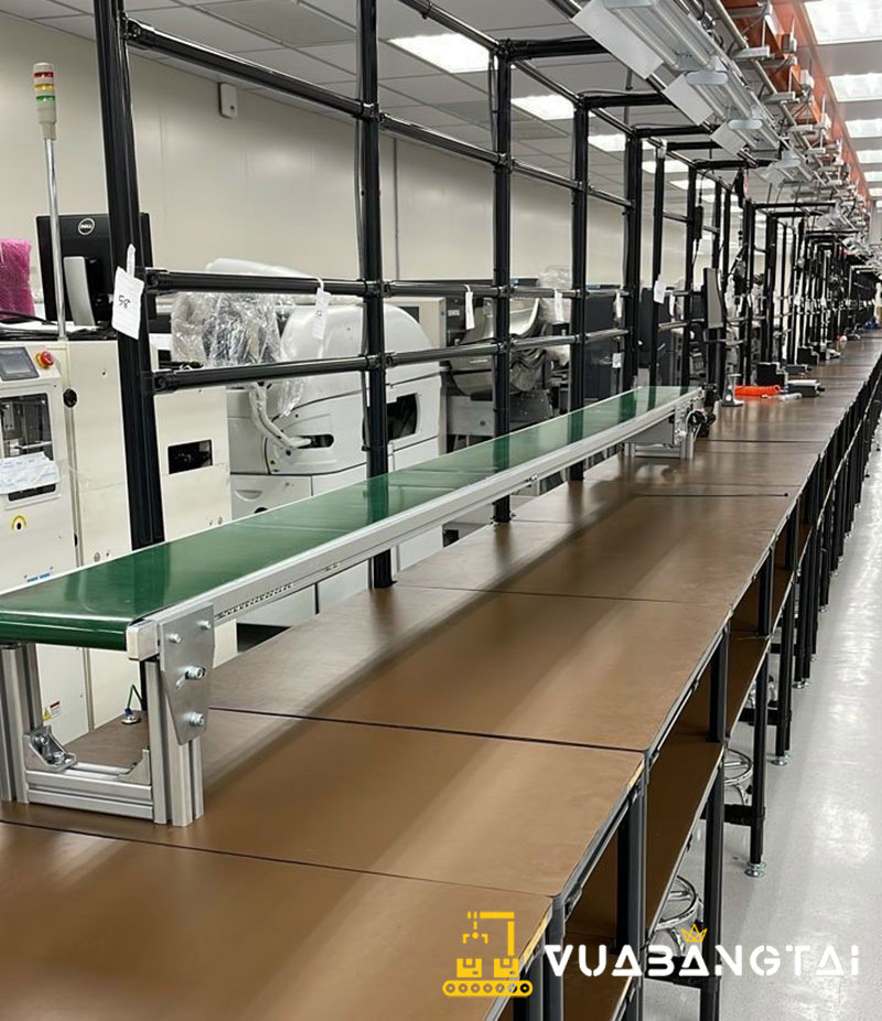 băng tải PVC phòng kín