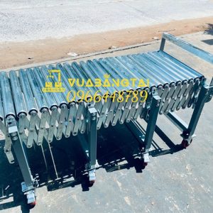 Ưu điểm băng tải con lăn xếp