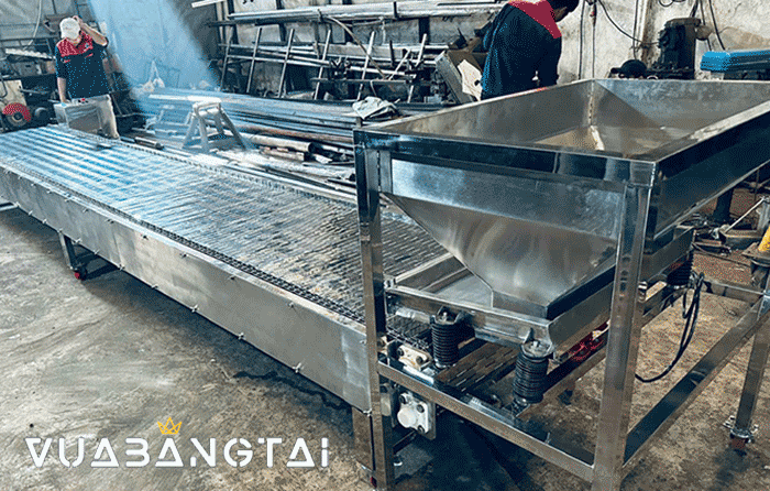 Băng tải xích inox