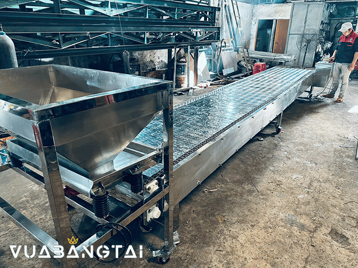 Băng tải xích inox